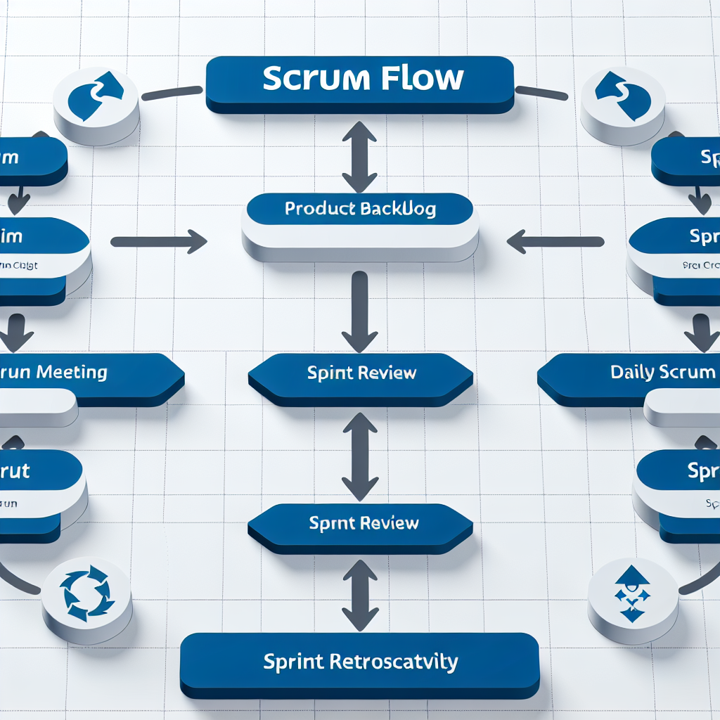 Image: scrum flow